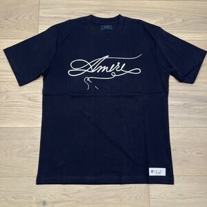 Amiri Black T Shirt Men's Short Sleeve Shirt Size M